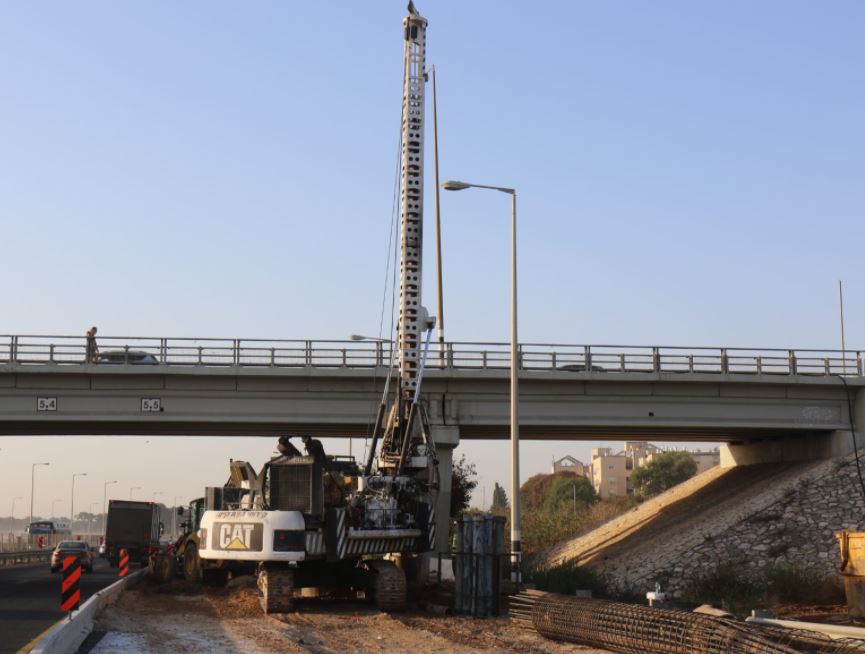 החלו העבודות להרחבת גשר אולגה