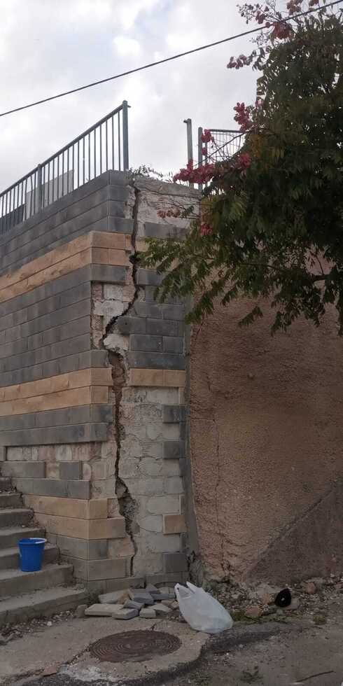החומה ממנה נפל הנכד בבית שמש