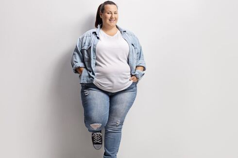 אישה שמנה עודף משקל 