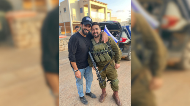 אלעד פרץ ואביב אלוש. חיבור בין אומנים לחיילים