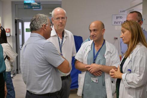 סיור מנכ"ל כללית בחיפה ובי"ח כרמל ורמב"ם