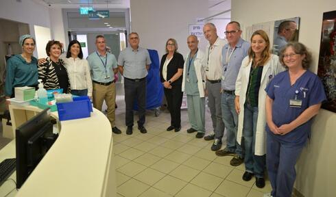 סיור מנכ"ל כללית בחיפה ובי"ח כרמל ורמב"ם