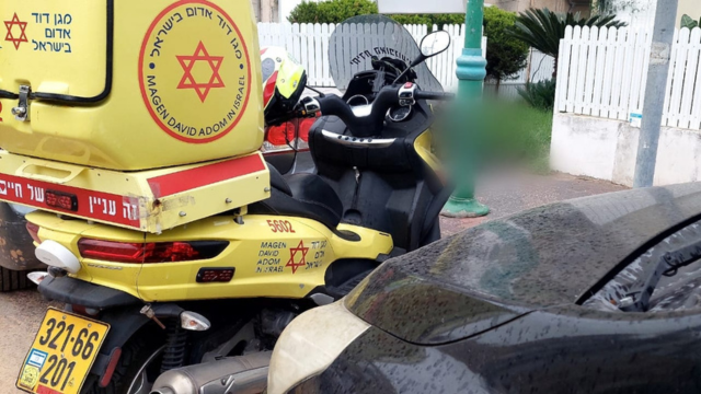 זירת האירוע בפתח תקוה